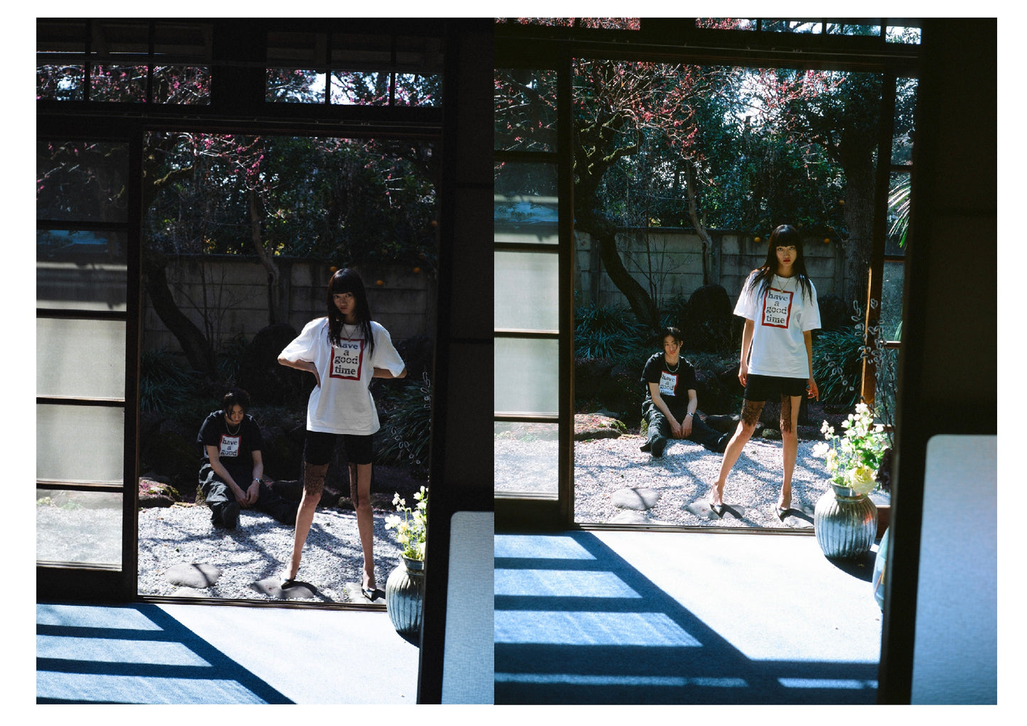TRON FRAME S/S TEE BLACK