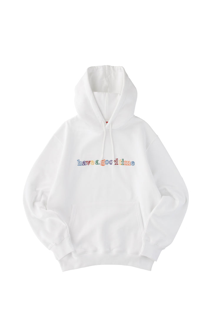 have a good time logo hoodie (Beige) - パーカー