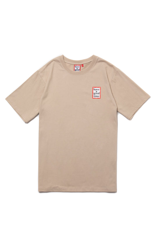 MINI FRAME S/S TEE BISCOTTI