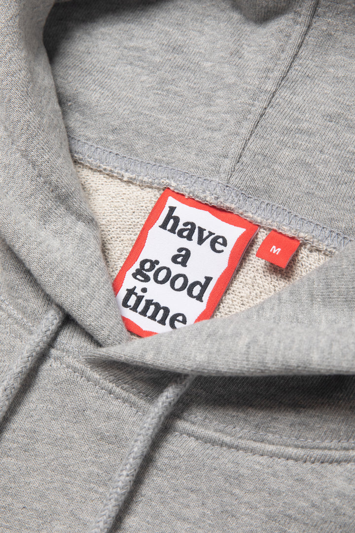 MINI FRAME PULLOVER HOODIE CO HEATHER GRAY – have a good time