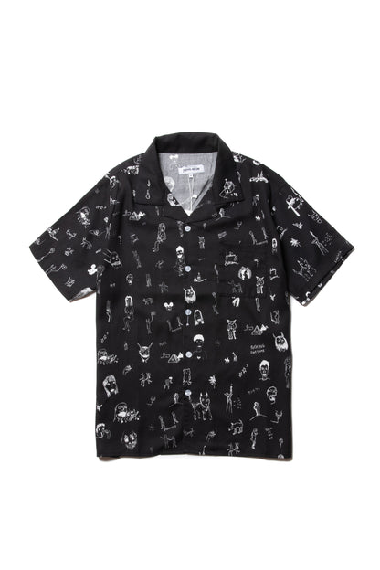 FUCKING AWESOME DILL DRAWING CLUB SHIRT BLACK
