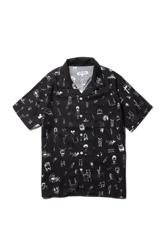 FUCKING AWESOME DILL DRAWING CLUB SHIRT BLACK