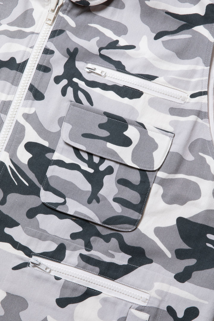 FUCKING AWESOME × HOMERUN MILITARY VEST SNOW CAMO – have a good time