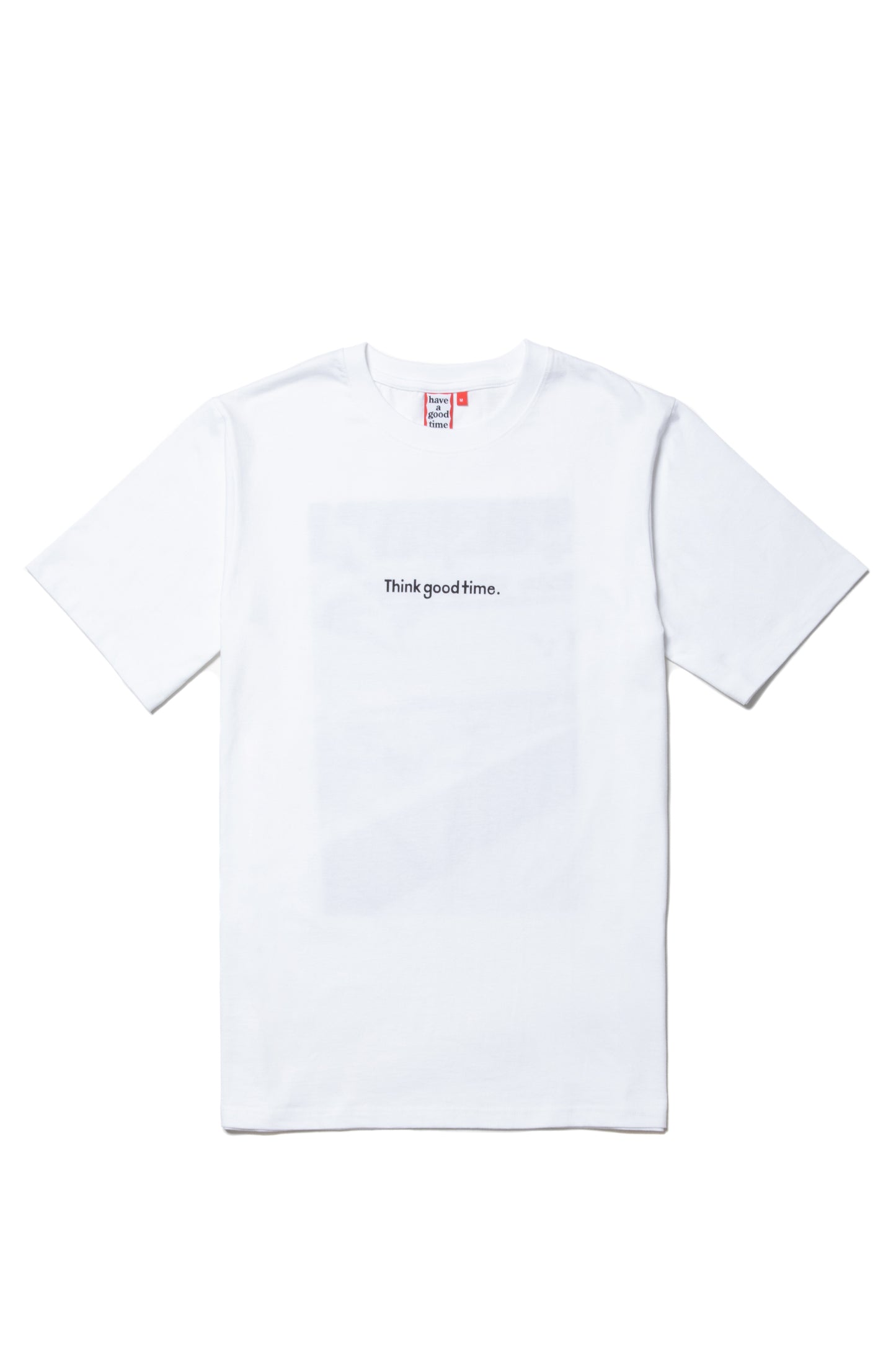 THINK GOOD TIME S/S TEE WHITE