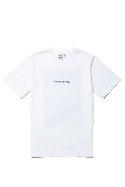 THINK GOOD TIME S/S TEE WHITE