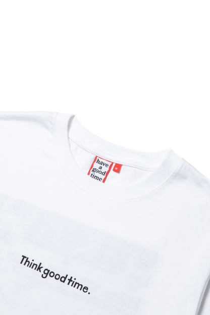 THINK GOOD TIME S/S TEE WHITE