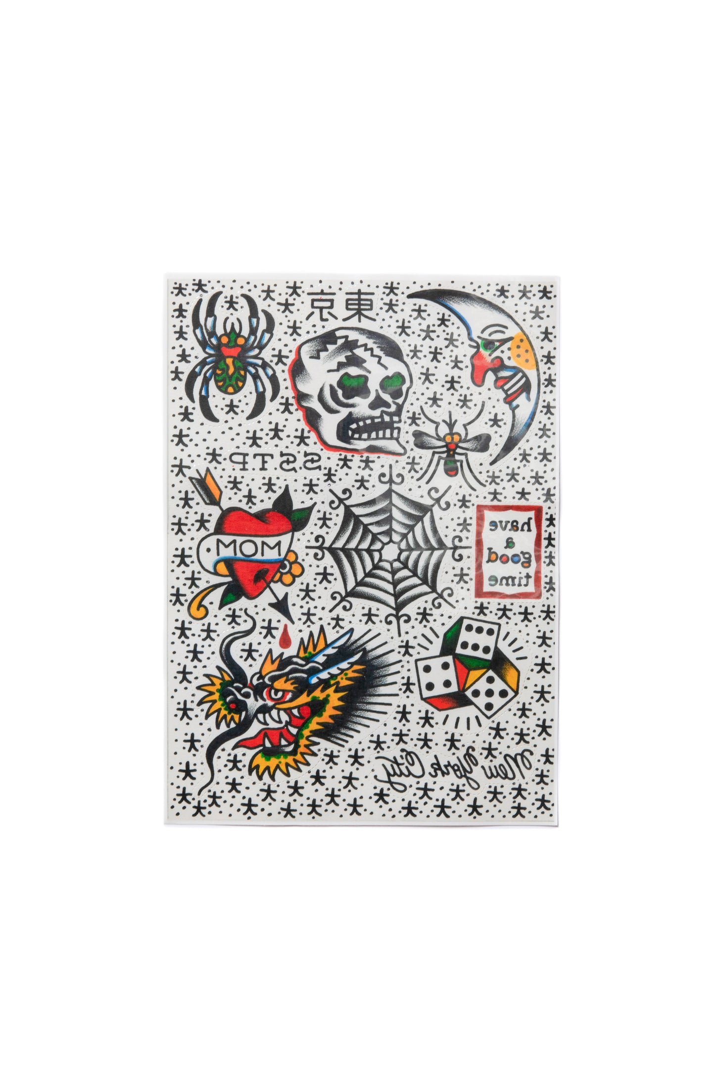 TEMPORARY TATTOO STICKER SET