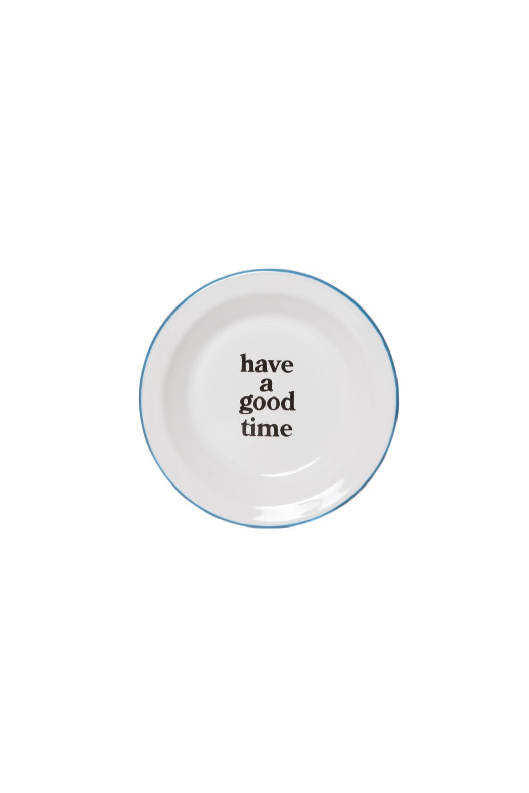 LOGO ENAMEL PLATE SET BLUE